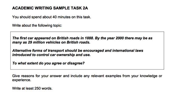 Ielts writing task 2 ideas of a thesis problems associated with reliance on