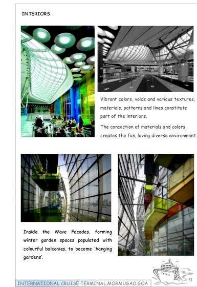 International cruise terminal thesis proposal and exchange of