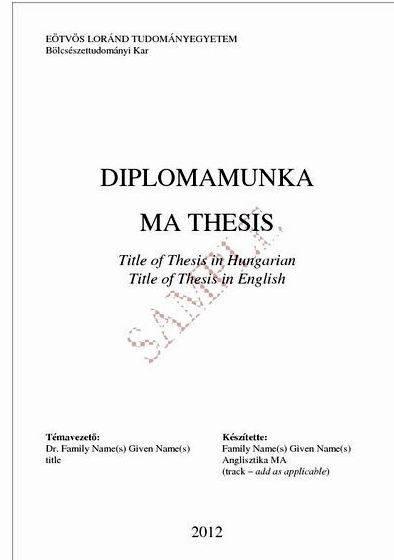 Apa thesis format pdf