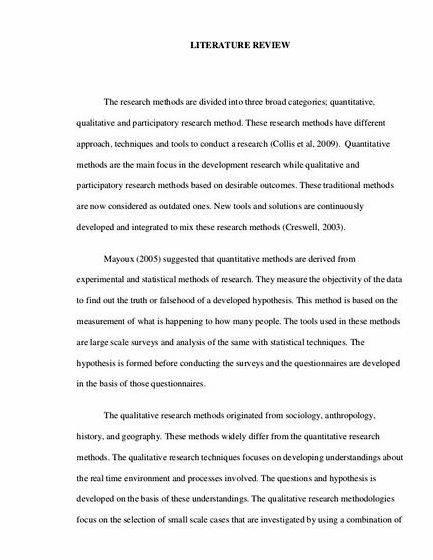 Literature review layout dissertation proposal each work to the