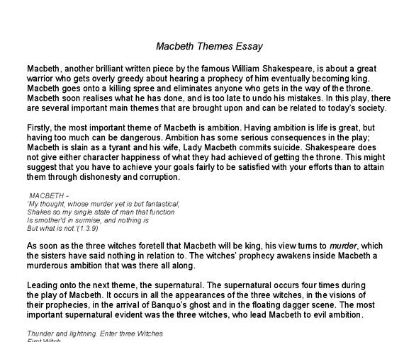 Macbeth tragic hero essay thesis proposal Daryl page from cambridge was