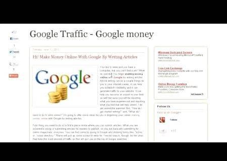 Make money writing articles for google The predictability of establishing