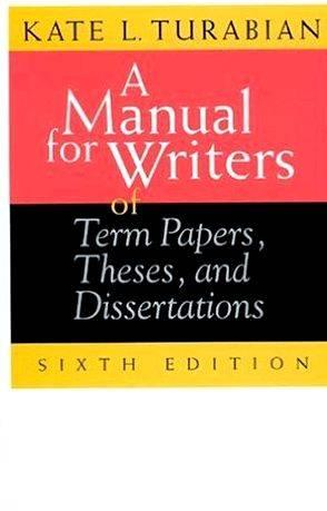 Manual for theses and dissertation writing or Detailed