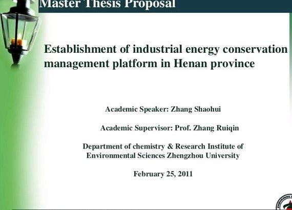 Master thesis proposal presentation ppts can imagine