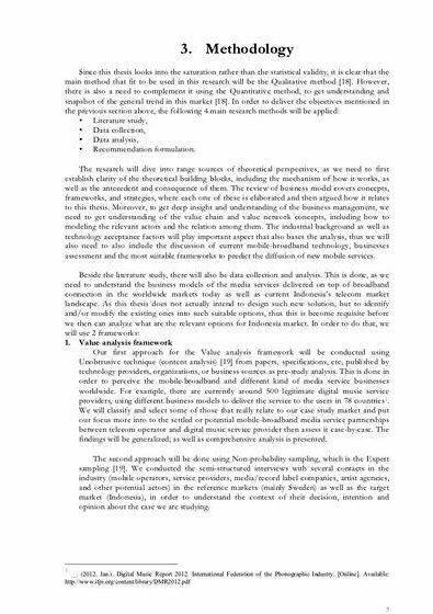 Methodology of the study sample thesis proposal personal information