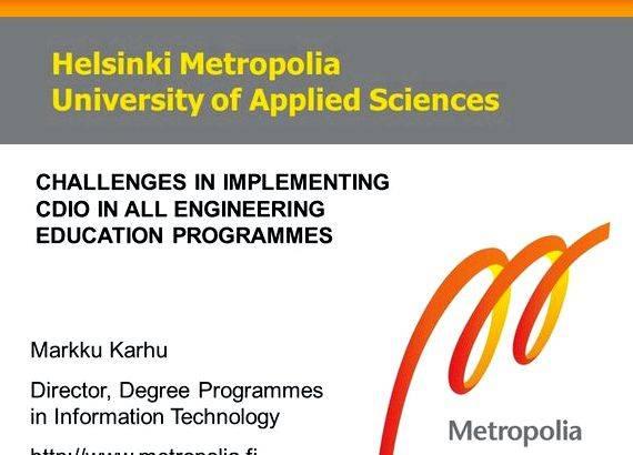 Metropolia university of applied sciences thesis proposal to grant to