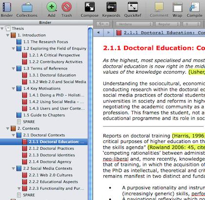 Microsoft word for thesis writing Outline Numbering in Appendices