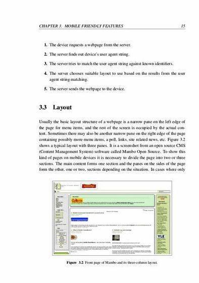 Mobile web services thesis writing look early in an essay