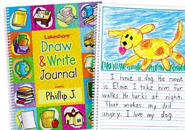 My journal kindergarten for writing the beginning