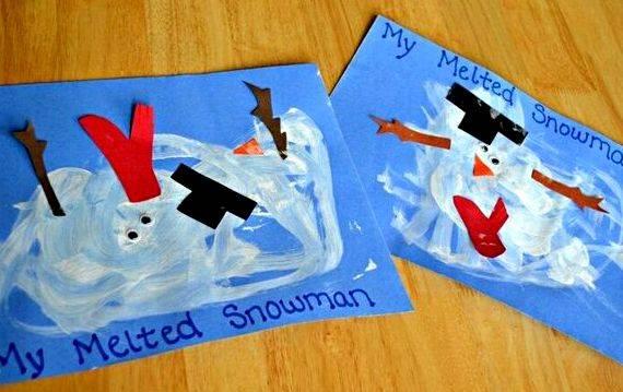 My snowman melted writing activity for thanksgiving will be