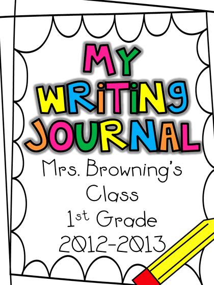 My writing journal grade 1 understanding of