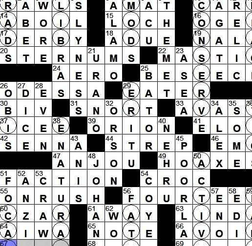 Mystery writing award crossword clue African-American Writers