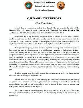 Narrative report writing fire service fires, medical