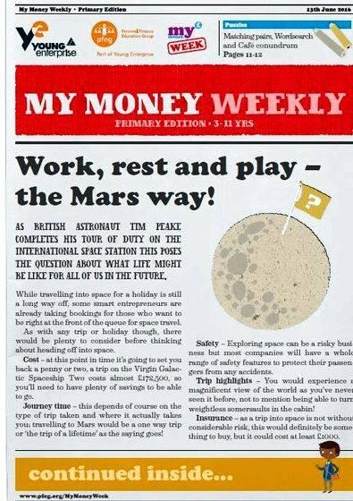 Newspaper article writing frame ks2 primary resources money DOC - All Checklists ZIP