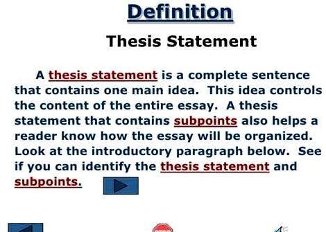 Open thesis definition in writing Writing Your Thesis
