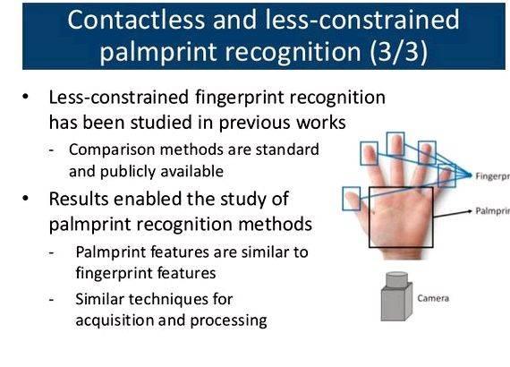 Palm print recognition thesis writing software through computer vision