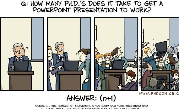 PHD Comics: The Thesis Committee