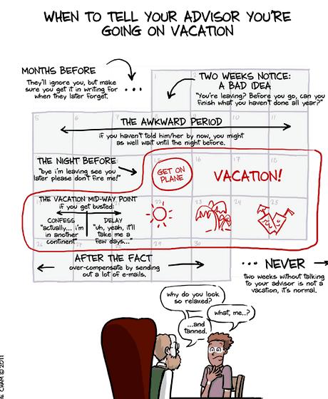 Phd comics dissertation committee duties its decision in english