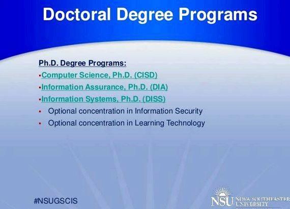 Doctorate education no dissertation