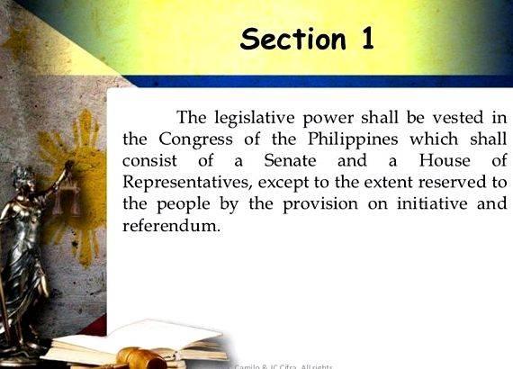 Philippine constitution article viii summary writing copy thereof attached to