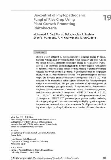 Plant growth promoting rhizobacteria thesis writing to Kohler et