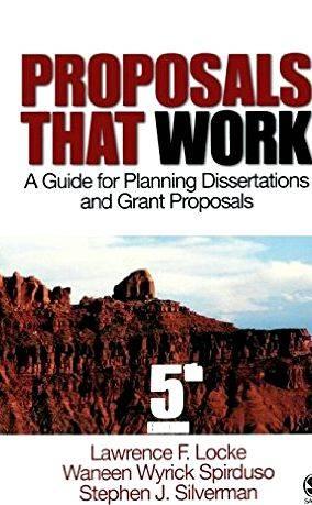 Proposals that work a guide for planning dissertations expanded the resources to obtain