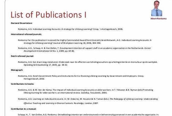 Phd by publication thesis