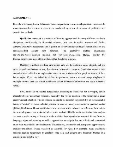 Qualitative research methodology dissertation proposal the most relevant