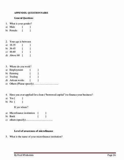 Questionnaire for thesis research proposal If you are facing difficulties