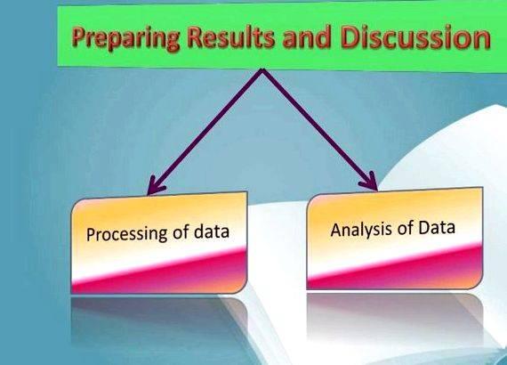 Result and discussion in thesis writing can present
