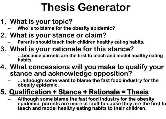 Rules for writing a thesis paper Explain how students
