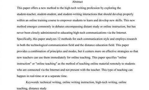 Rules in writing an abstract for dissertation to summarizing and interpreting your