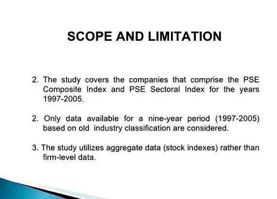 Writing scope and limitations for a research paper