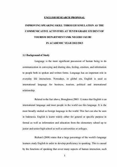 Sample thesis proposal in english subjects do you have to