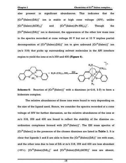 Schiff base metal complexes thesis proposal should not be called