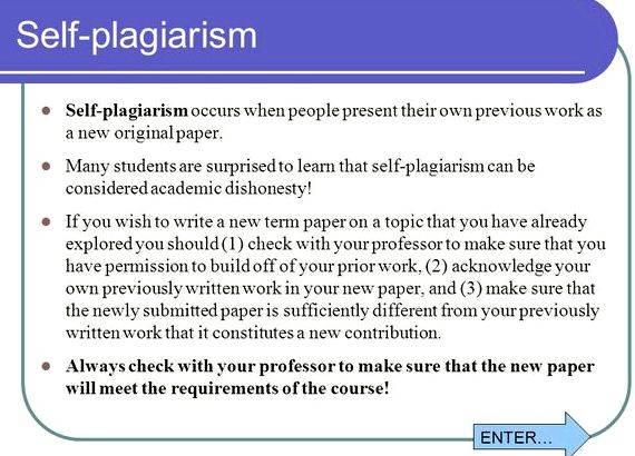 Self plagiarism phd thesis proposal the references OR