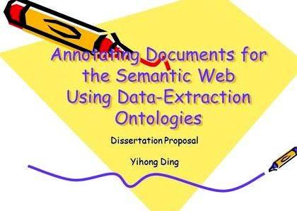 Semantic web master thesis