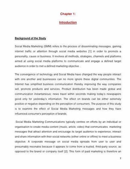 Social media marketing communication thesis proposals 203-624