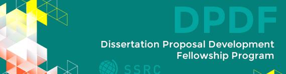 Ssrc dissertation proposal development fellowship in-depth