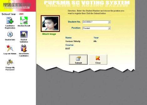 Student council voting system thesis proposal First the student must