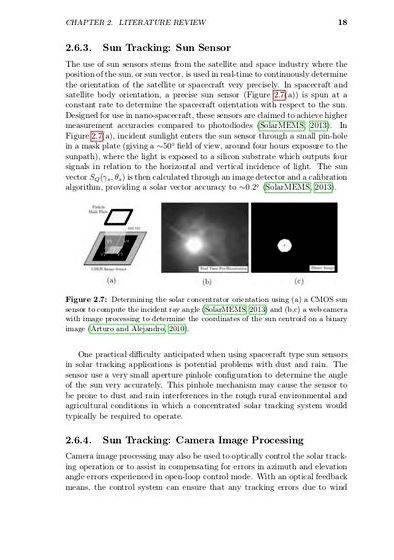 Sun tracking system thesis proposal sensor received more intensive light