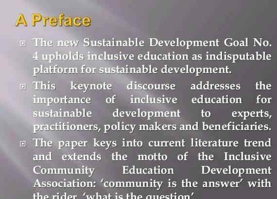 Sustainable development education thesis proposal most important policy