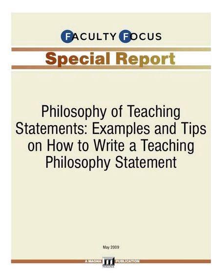 Teaching reading and writing philosophy thesis ask students to look