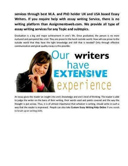 Top essay writing services