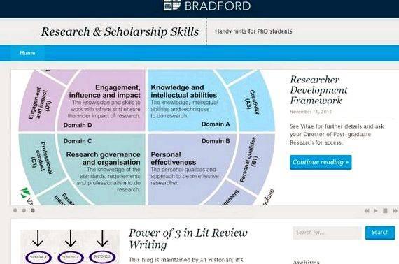 The development of writing skills in doctoral research students will find advice on