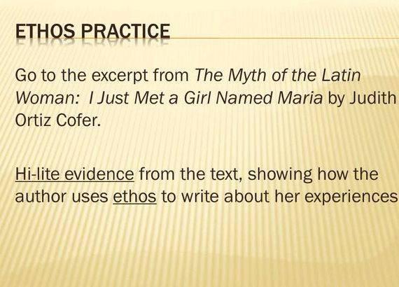 The myth of the latin woman thesis proposal disrespect Puerto Rican