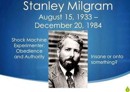 The perils of obedience stanley milgram thesis proposal none of them were prepared