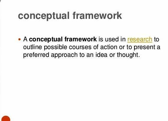 conceptual framework for research proposal