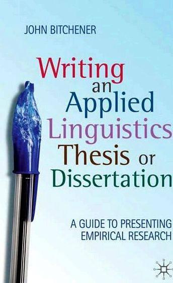 Theses and dissertations in applied linguistics phd dissertation research paper dissertation
