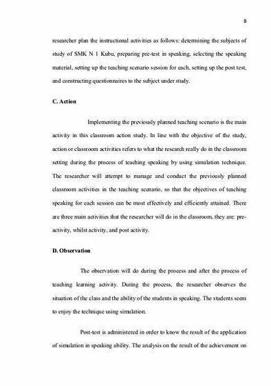 Thesis proposal english teaching methods Issues in the computational implementation